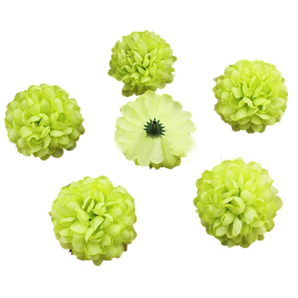 UESH-30 шт. гвоздики Искусственные цветы Шелковые сферические головки Свадебный