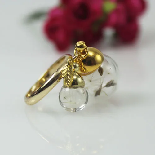 2 шт. кольцо с двойными шариками|ring ring|dandelion ringring ball |