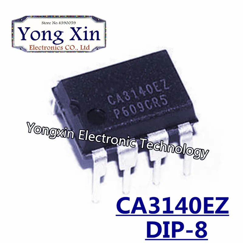 CA3140EZ DIP8 CA3140 DIP 4 5 МГц рабочий усилитель BiMOS с МОП транзистором входом/Биполярным