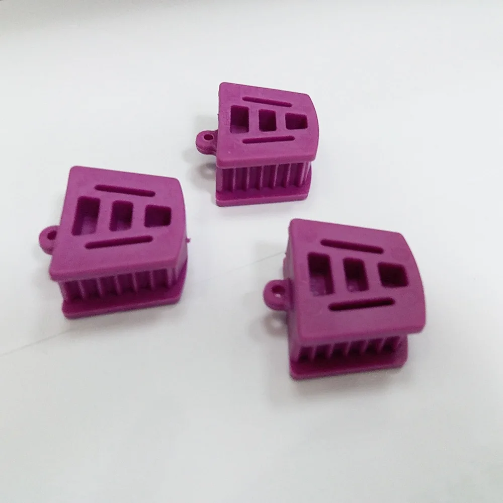 Стоматологическая фиолетовая окклазная подушечка размер L для ухода за полостью