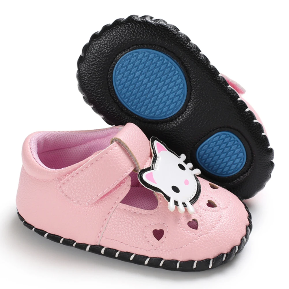 1 Pair Casual Summer Infant Baby Boy Shoes Girl Anti-slip Sole Crib Shoe Sneaker Newborn Prewalker for 0-18M