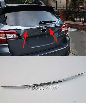 

Chrome Plated Rear Trunk Lid Cover Trim for Subaru Outback 2015-2018 Cover Trim