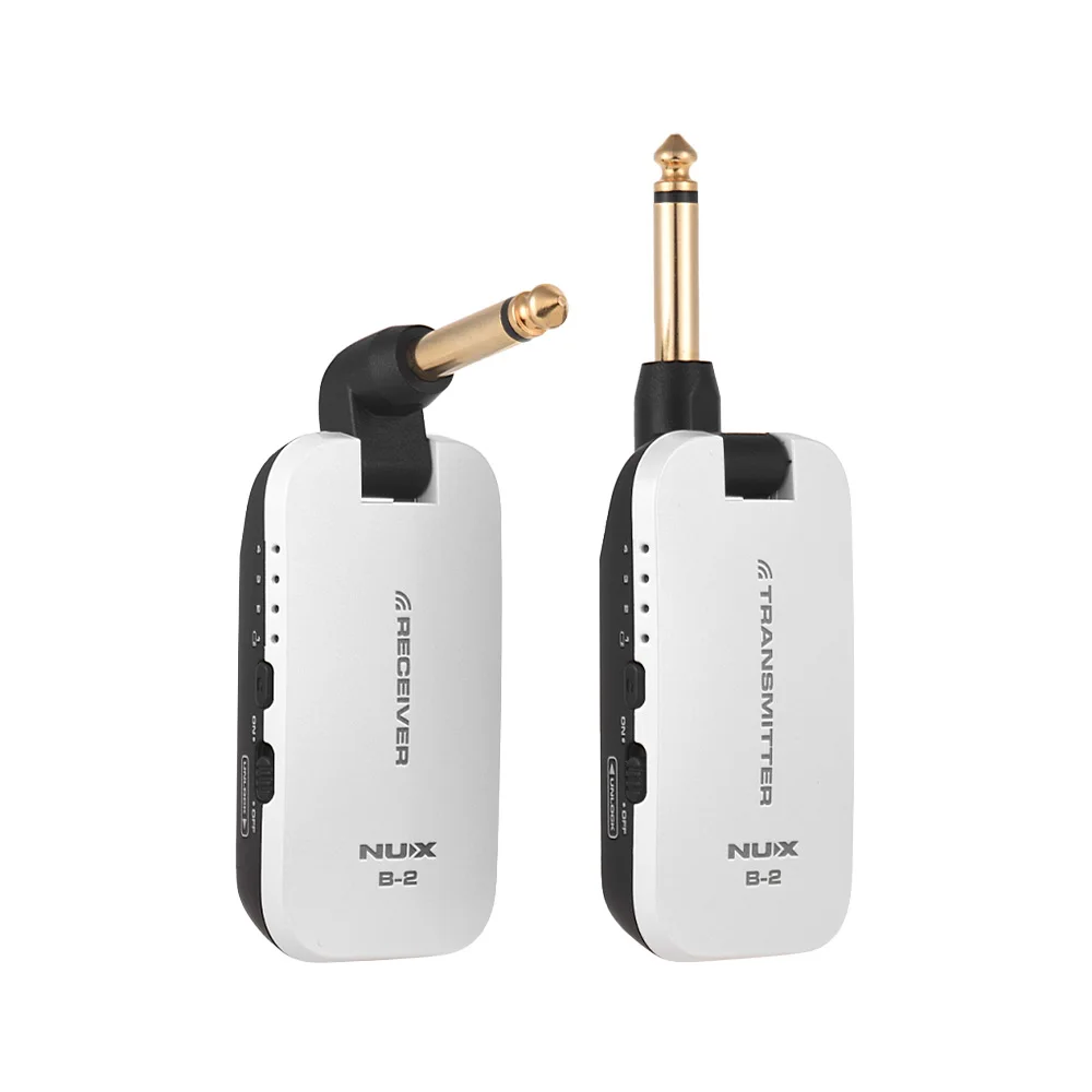 

NUX B-2 Wireless Guitar System Transmitter Receiver 2.4G Portable Mini Audio No Cable for Bass Electric Guitar Interface Parts