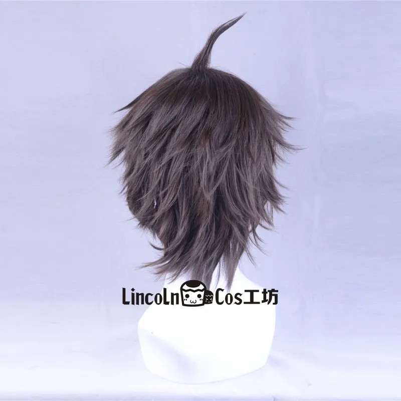 Парик для косплея Danganronpa Dangan Ronpa V3 Хината хаджим короткие волосы Хэллоуина