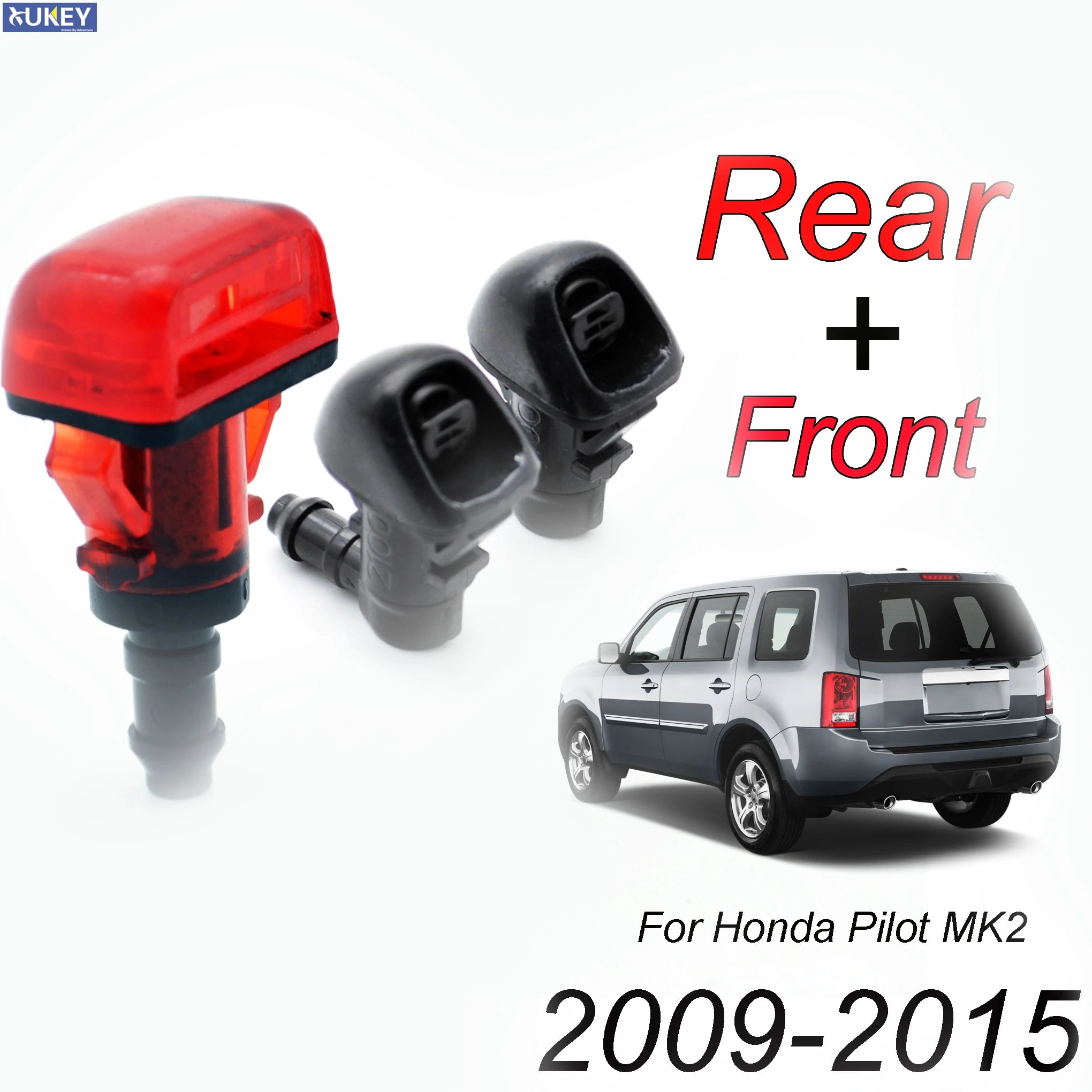 Форсунки омывателя Xukey 3 шт./компл. для Honda Pilot 2 2015 2014 2013 2012 2011 2010 OE #76850-SZA-A01 76810-SZA-A01 |