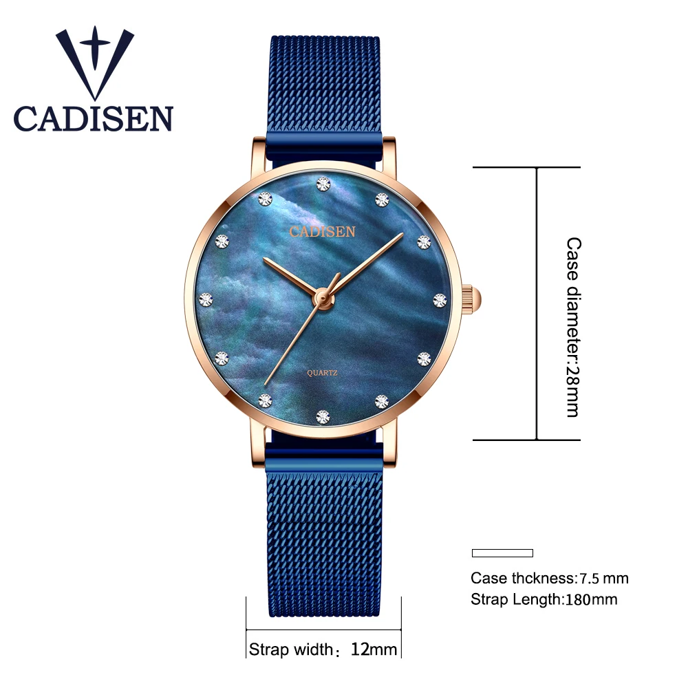 Новые женские кварцевые часы от известного бренда класса люкс модные наручные