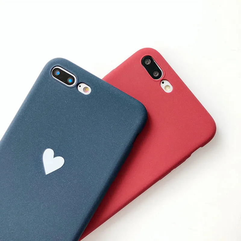 Чехол с узором из сердечек и конфет для iPhone 5 SE ТПУ мягкие силиконовые чехлы 8 7 X 11