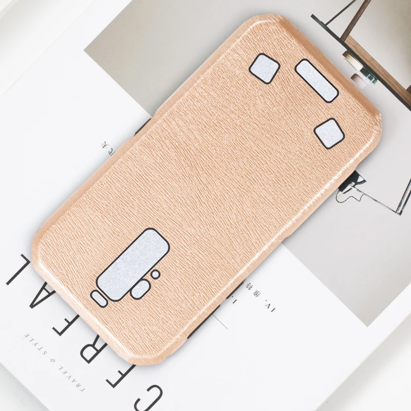Wood grain PU Leather Phone Case For Blackview BV9700 Pro Soft Silicone Gel Back Shell |