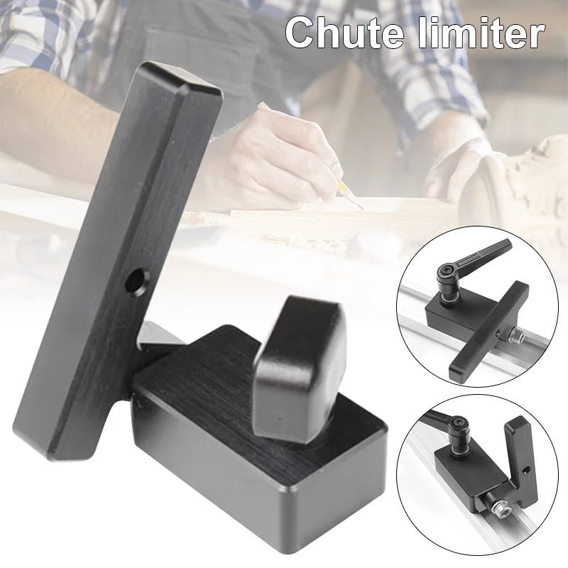 

Metal Drillpro Miter Track Stop for T-Slot T-Tracks Wood Working Tool HVR88