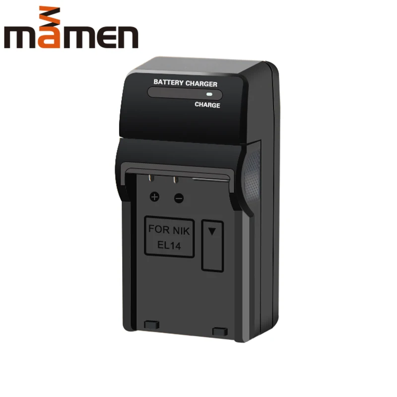 Mamen EN-EL14 EN-EL14a ENEL14 RU EL14 EL14a цифровой ЖК-дисплей USB Dual Зарядное устройство для Nikon D3100 D3200 D3300 D5100 D5200 D5300 P7000