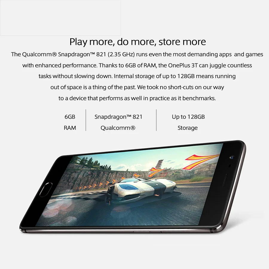 OnePlus 3T смартфон с 5 дюймовым дисплеем ОЗУ 6 ГБ ПЗУ 64 Android 4G|Смартфоны| |