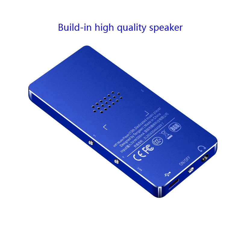 Металлический mp3-плеер без потерь HiFi MP3 музыкальный плеер с экраном 1 8 дюйма