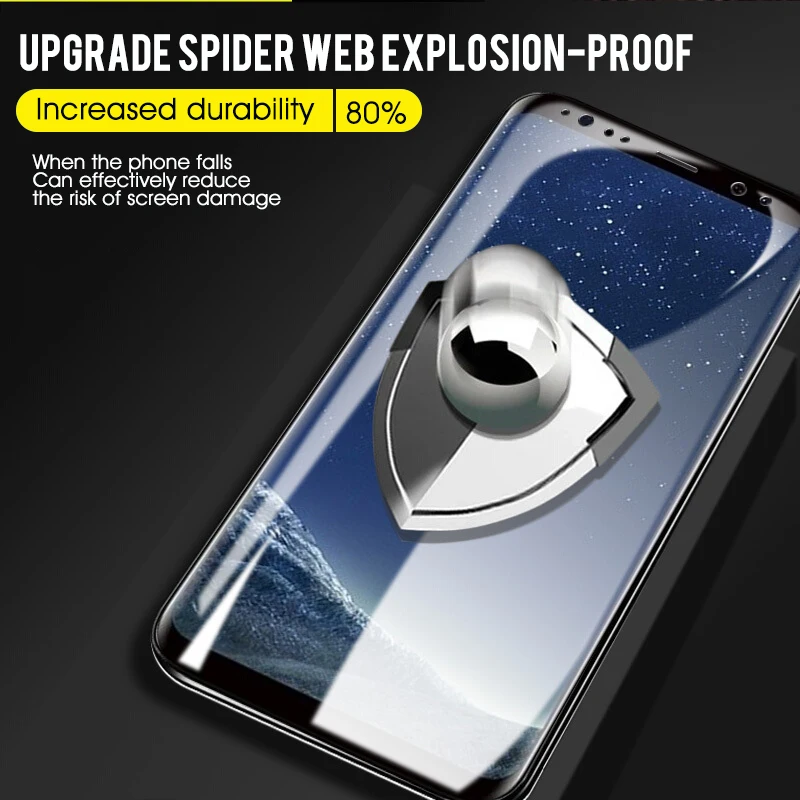 Полностью изогнутая мягкая Гидрогелевая пленка для Samsung Galaxy S8 S9 S10 Plus Note 9 8 Защита