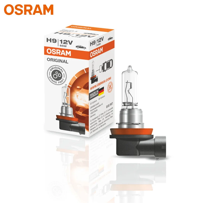 OSRAM оригинальный H9 12V 65W 64213 3200K Стандартный Авто головной светильник Замена