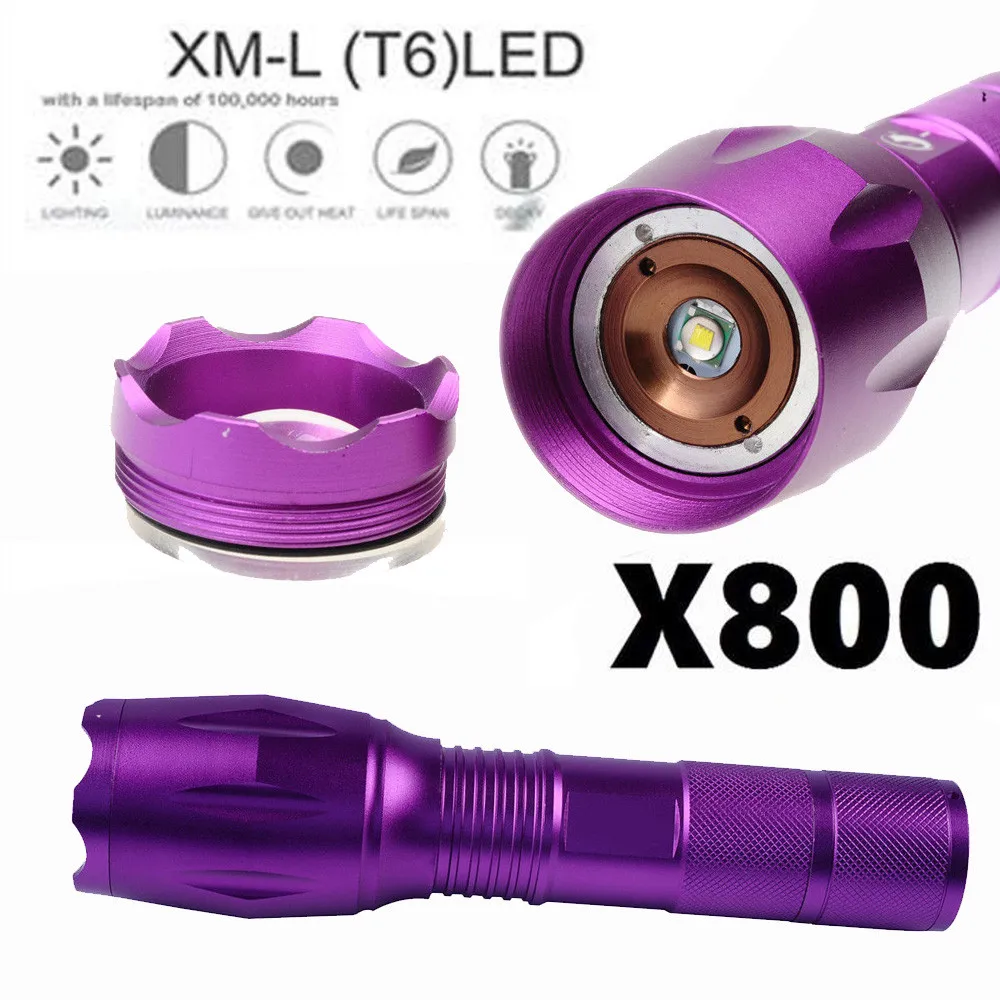 2019 Новый светодиодный фонарь высокого качества с 3000lm ЧИПАМИ XML T6 G700 X800 Alonefire