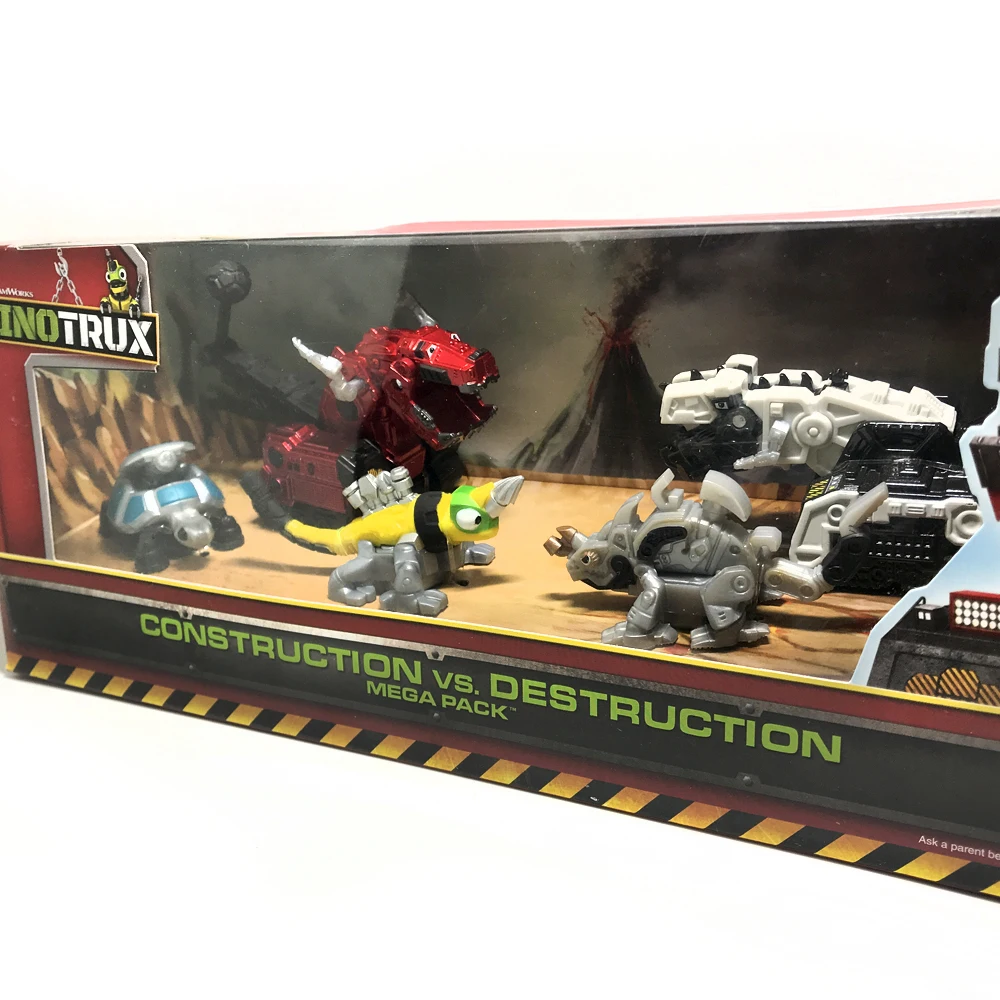 Динозавр грузовик Dinotrux съемный игрушечный динозавр мини модели новые детские