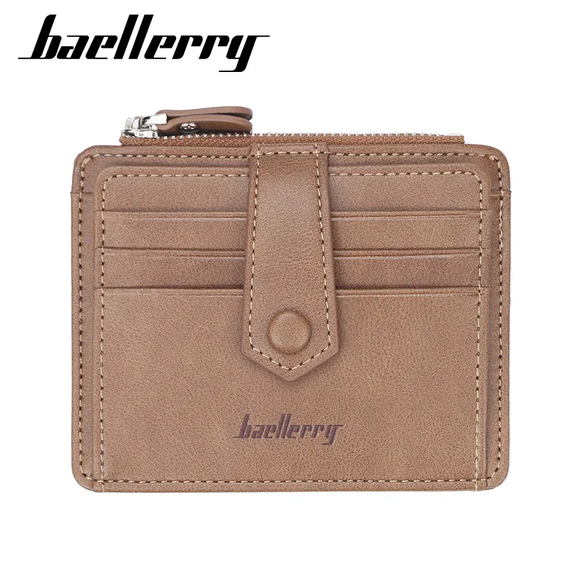 Мужской кошелек Baellerry с отделением для карт на молнии 2019 | Багаж и сумки