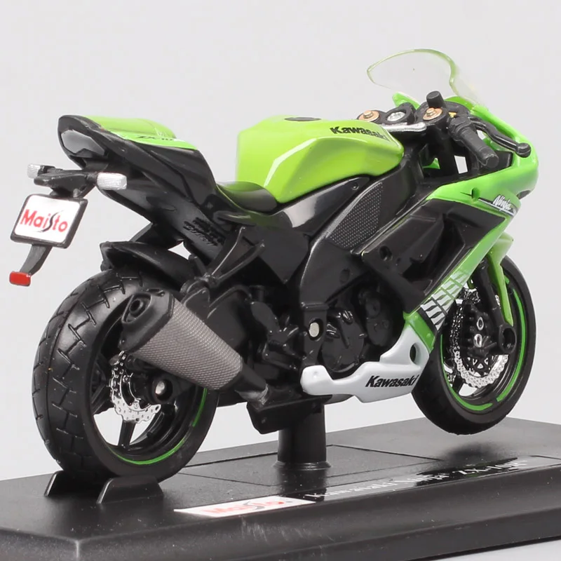 Maisto 1:18 маленькие весы Kawasaki Ninja ZX10R мотоцикл модели игрушечные машинки гоночный
