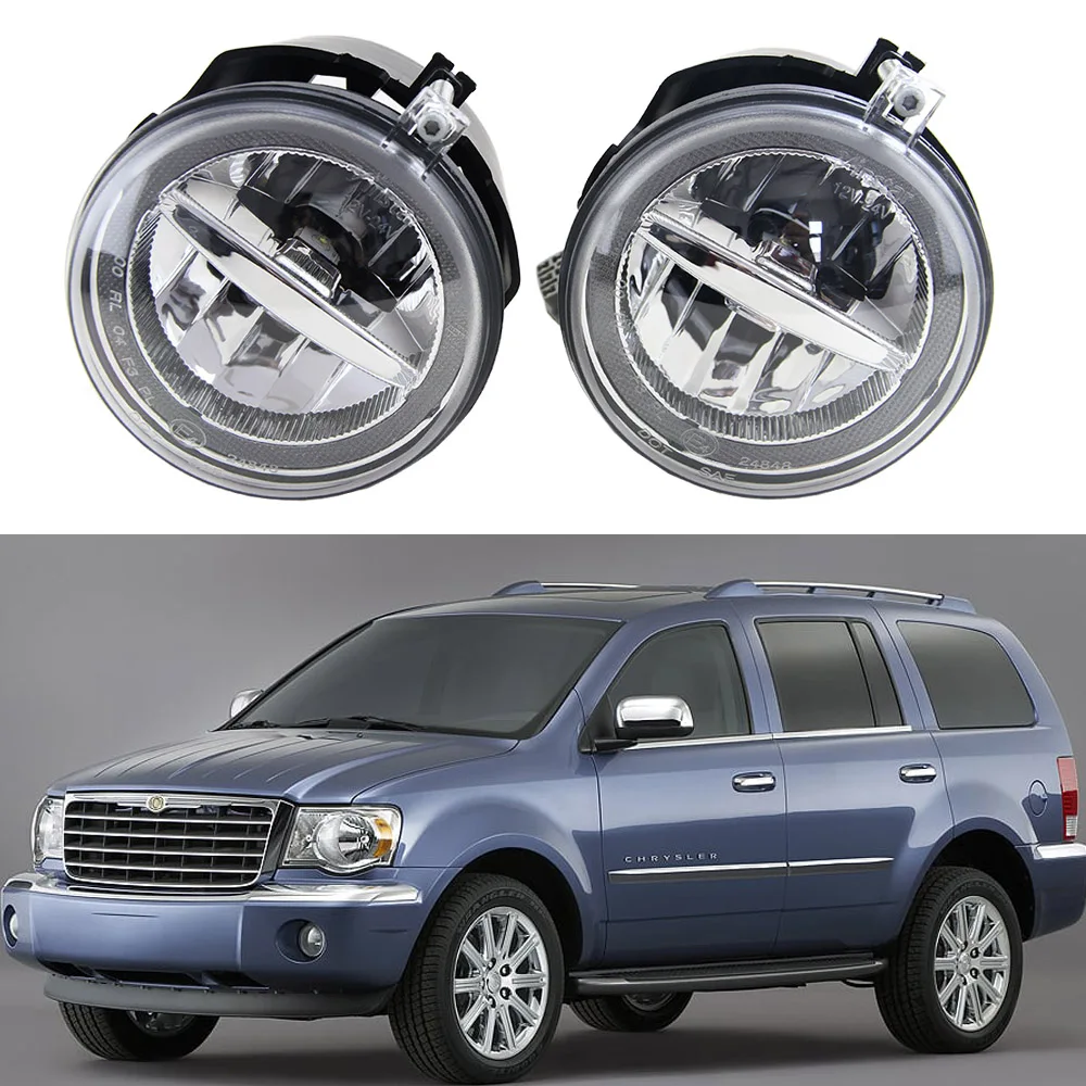 2 шт. 10 Вт Cree chips светодиодная противотуманная фара Halo Angle Eyes Light Drl ForChrysler 300 07 Aspen 09