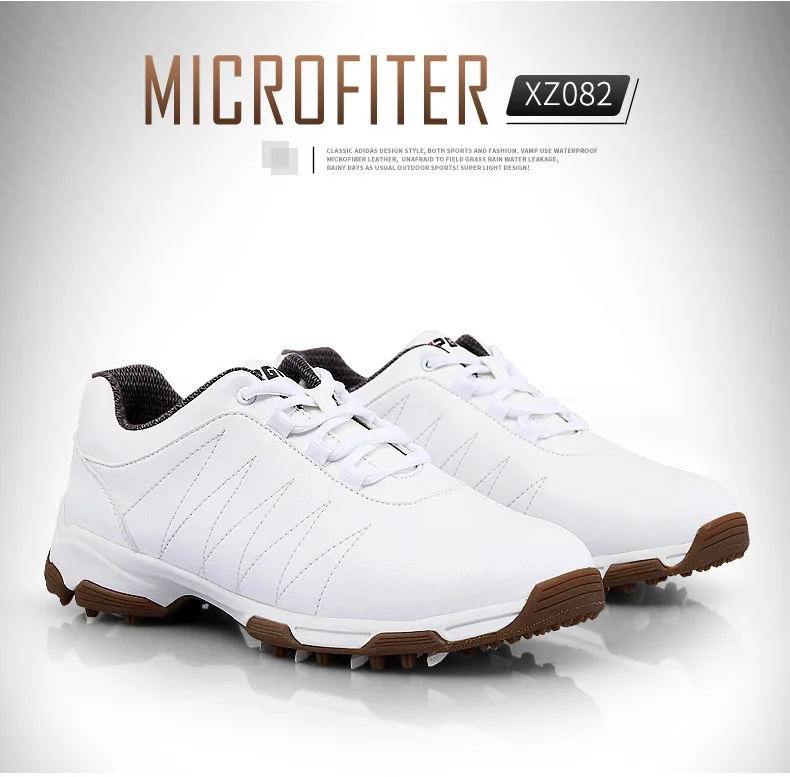 Обувь для гольфа PGM женская обувь нескользящая шнурки с автоматическим вращением