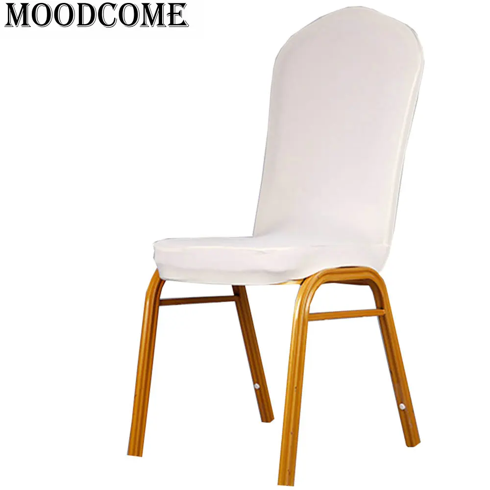 Однотонные фиолетовый Чехлы для стульев полиэстер эластичные спандекс