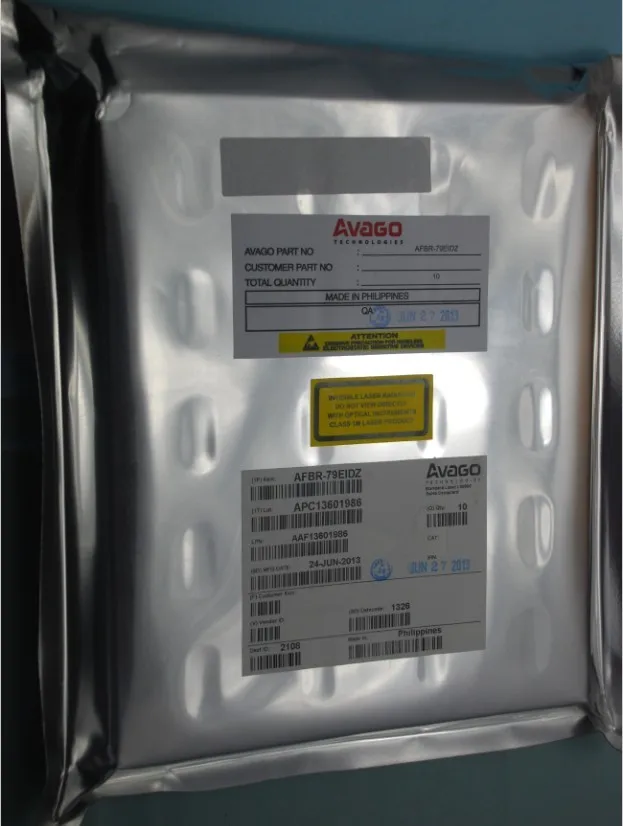AVAGO-AFBR-79EIDZ, 40G, 850nm, QSFP +-1