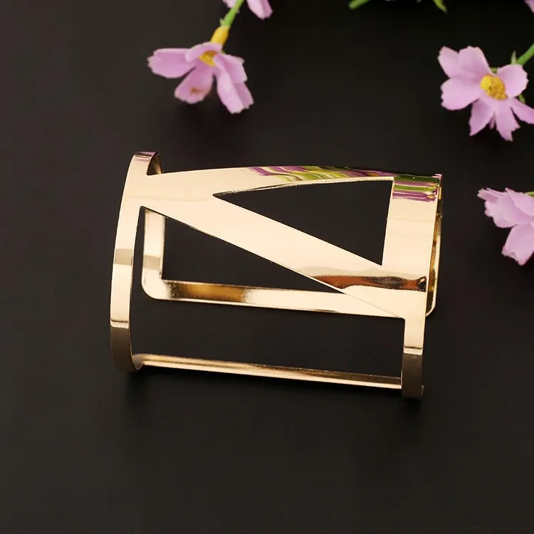 Женский широкий браслет в стиле хип хоп модный винтажный