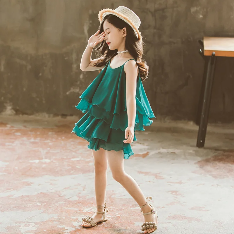 Одежда для детей летняя одежда девочек коллекция 2019 года изысканные наряды