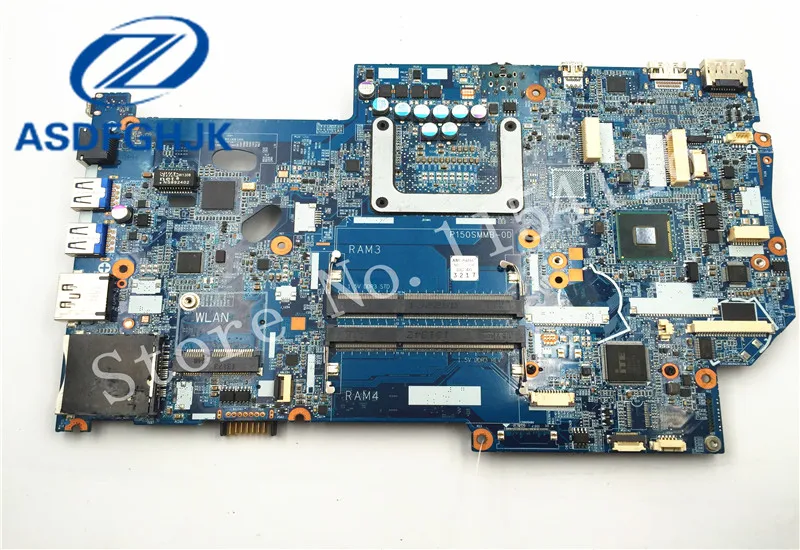 6 77 p150sm00 d03a материнская плата для ноутбука Hasee Raytheon CLEVO P170SM DDR3 неинтегрированная 100%