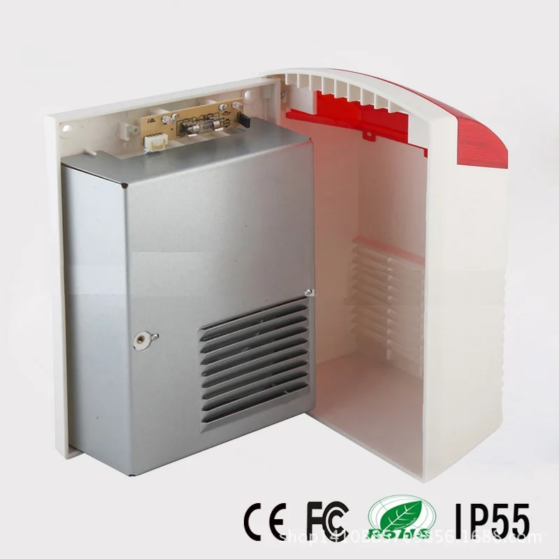 Открытый Водонепроницаемый проводной безопасности стробоскоп сирена звуковой