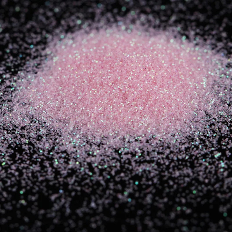 Перламутровый розовый блестящий порошок NICOLE DIARY Блестящий мерцающий Порошок для