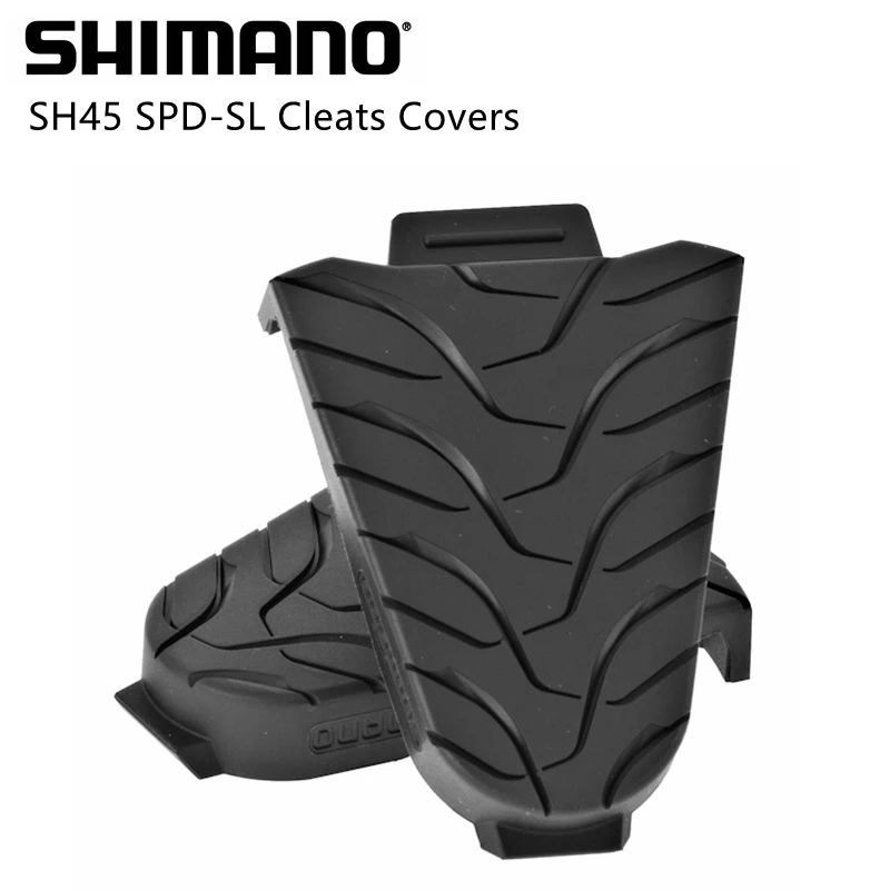Shimano SH45 Чехлы для педалей чехлы одноразмерные черные дорожные велосипедные шипы |