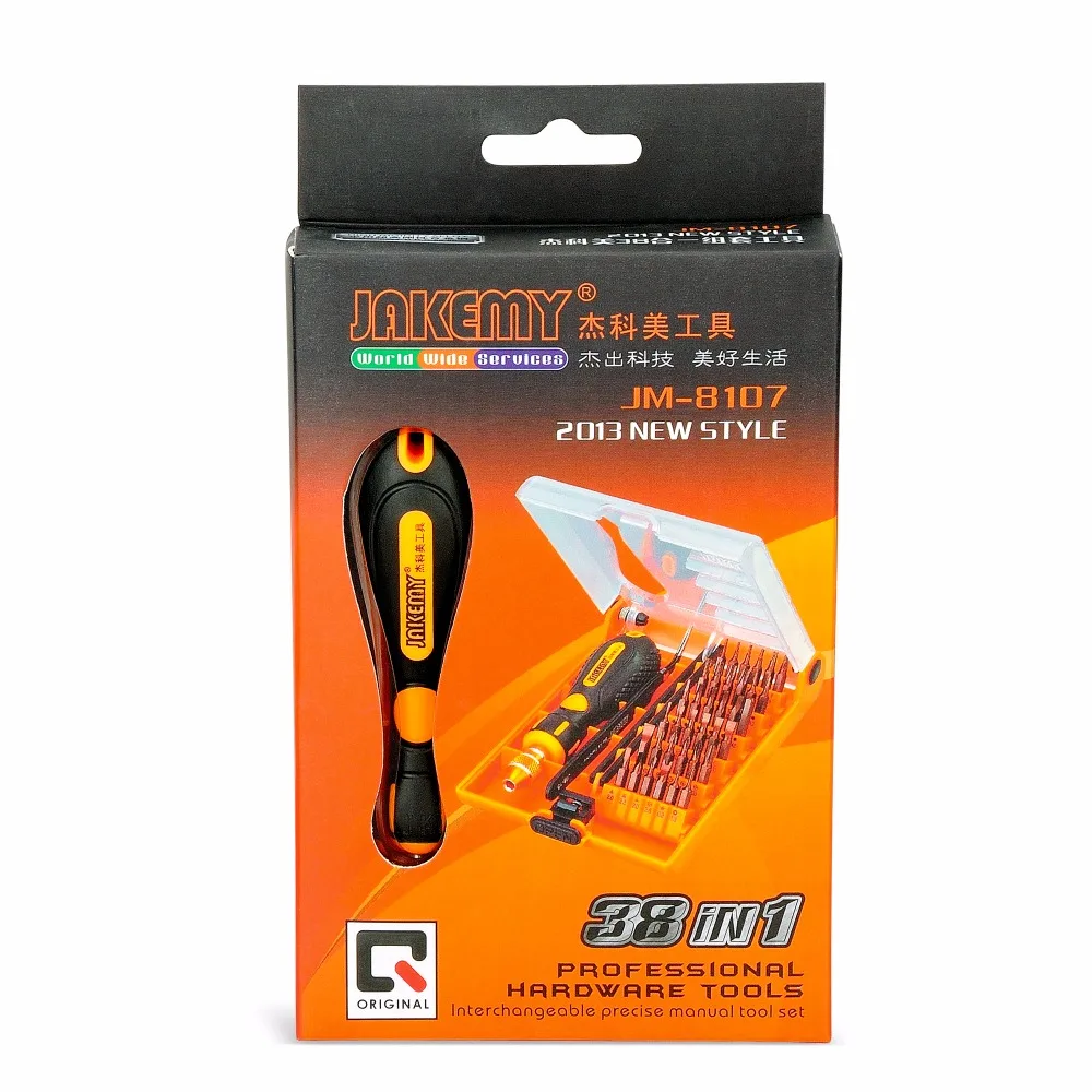 JAKEMY Precision Screwdriver Set with Tweezer Mobile Phone Repair Tools Kit For iPhone iPad Samsung Cell Hand | Инструменты