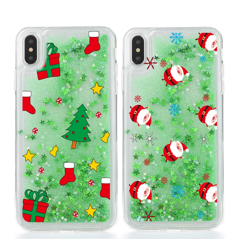 Милый чехол MYSUN для iPhone XR XS Max мягкие рождественские сапоги из ТПУ с Санта Клаусом
