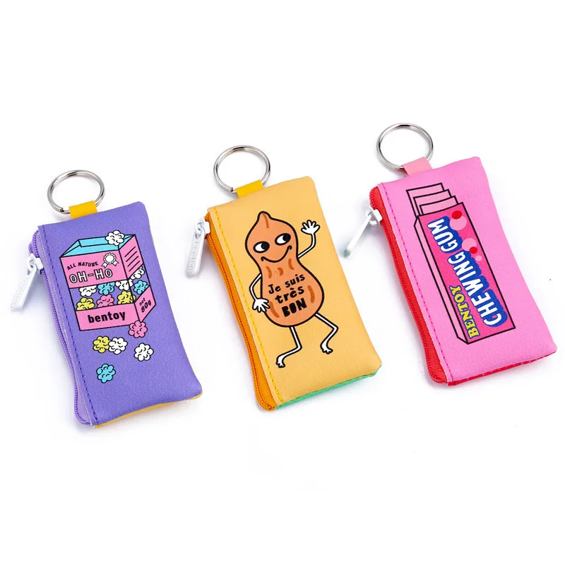 Милая мультяшная монета брелок сумка для флэш карты USB кабель телефона