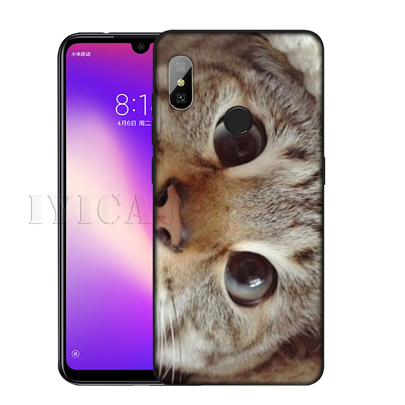 Мягкий силиконовый чехол IYICAO для Xiaomi Redmi K30 K20 8A 7A 6A 5A S2 GO Note 8 8T 7 5 6 Pro |