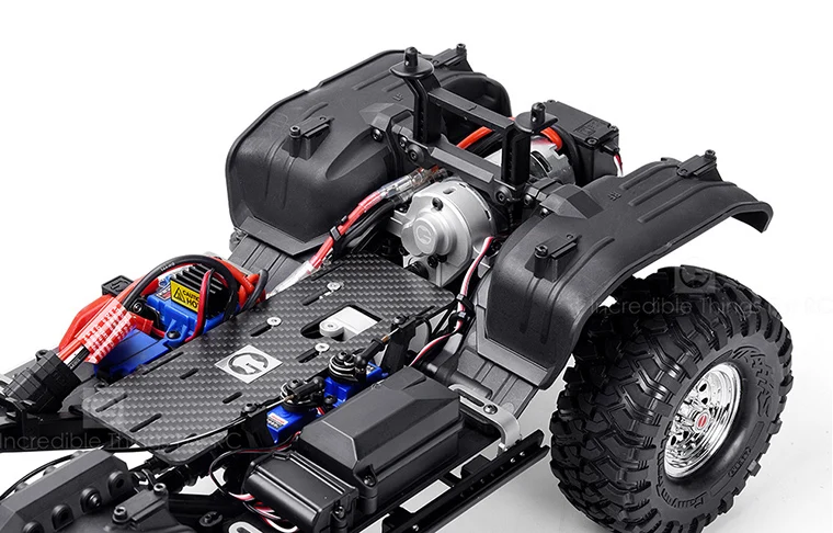 GRC TRX4 G2 двигатель предредукторный коробка передний мотор комплект T4 передний-установленный моделирование V8 двигатель