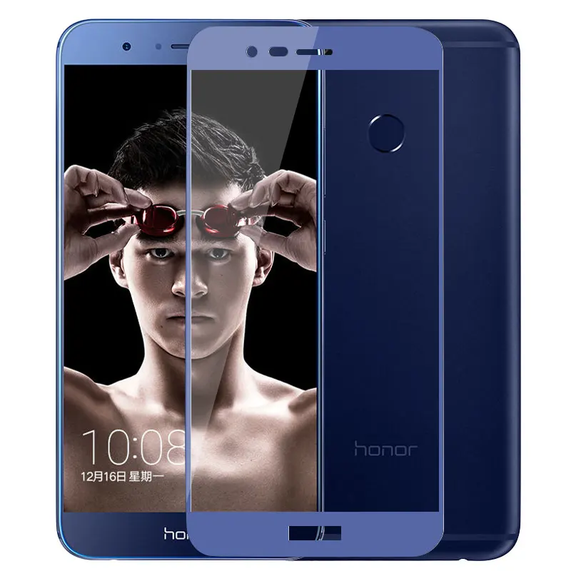 3D enhanced tempered glass for Huawei honor V9 screen protector 8 pro prime 5.7&quot huawei 8pro film | Мобильные телефоны и