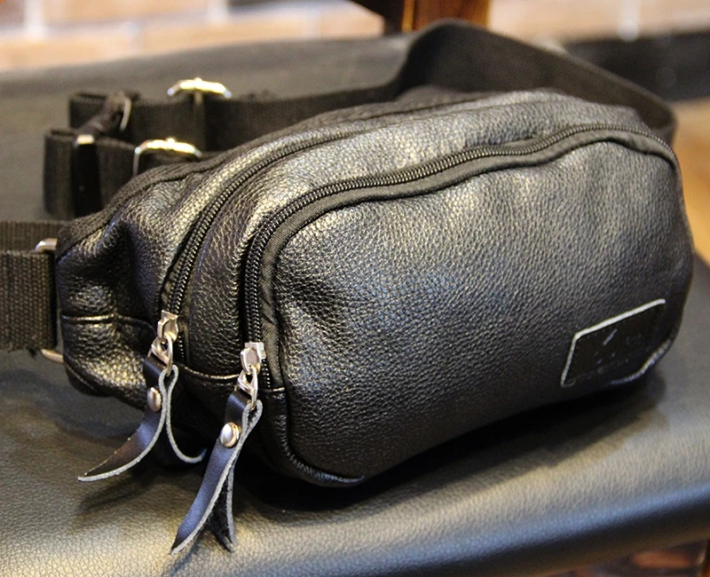 Многофункциональный поясная сумка Повседневное костюм для внешних черный