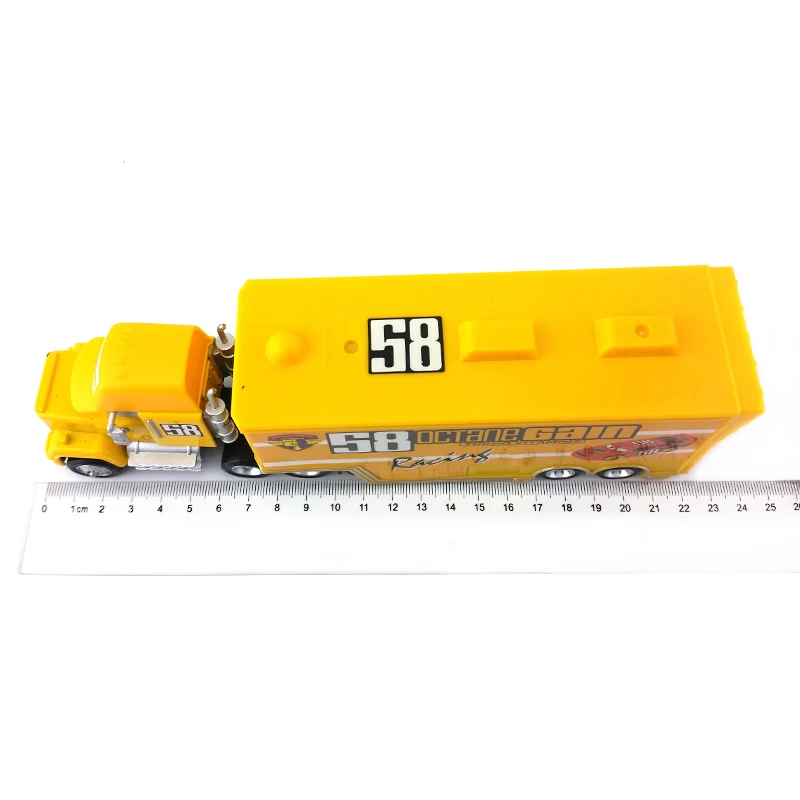 Disney Pixar Cars Mack Uncle No.58 Octane Gain грузовик гонщик литой игрушечный автомобиль свободный