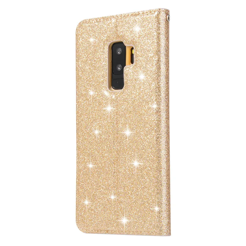 Роскошный кожаный чехол-книжка S10plus чехол для Sumsung Галактики S8 S9 S10 плюс S10E S7edge Note 8 9 Bling держатель для карт Защита для смартфона