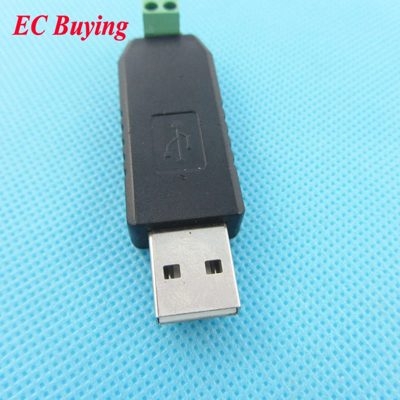 Адаптер конвертер с USB на RS485/TTL поддержка Win7/8 XP Vista Linux Mac OS WinCE5.0 RS 485 черного цвета