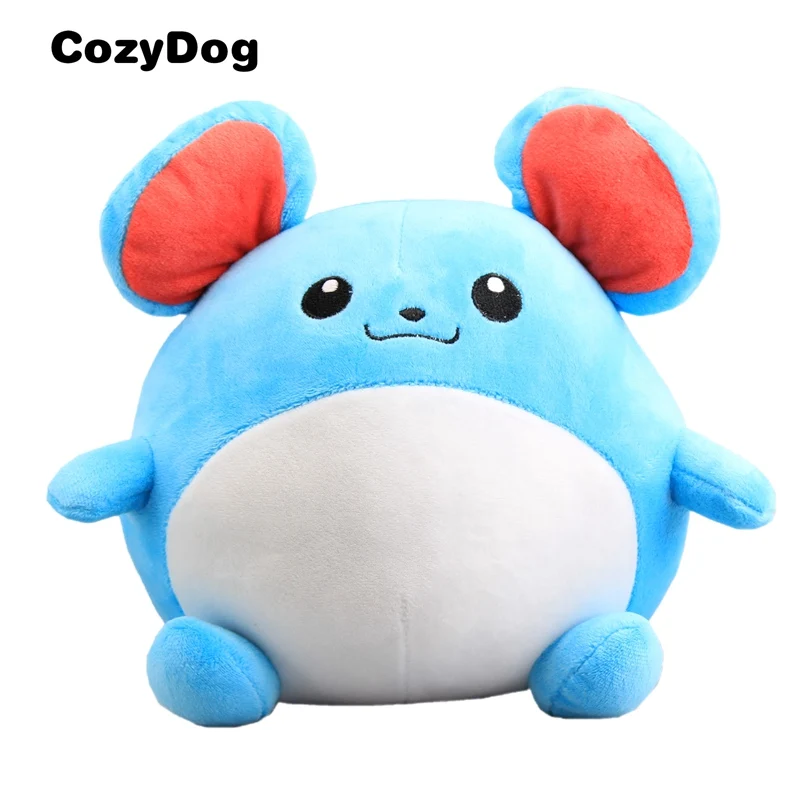 17 CM Marill Пикачу плюшевая игрушка кукла японская мультяшная фигурка Raichu Bulbasaur Dragonite Jigglypuff Magikarp Snorlax Мягкая кукла дропшиппинг - Цвет: 17 CM Marill