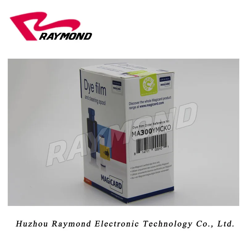 Цветовая ленточная красящая пленка для принтера карт MA300 YMCKO-изображения MA300YMCKO -