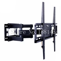 2019 LCD Bracket TV Mount Wall Mount Wall Stand Adjustable Mount Arm Fit for 26"-50" Max Support 40KG Can swing left and right