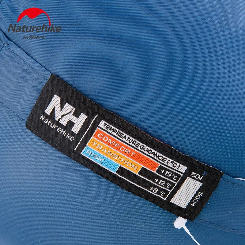 Naturehike NH15A150-D сверхлегкие портативные спальные мешки хлопок спальный мешок с