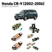 led interior lights for honda crv 2002 2006 7pc led lights for cars lighting kit automotive bulbs canbus