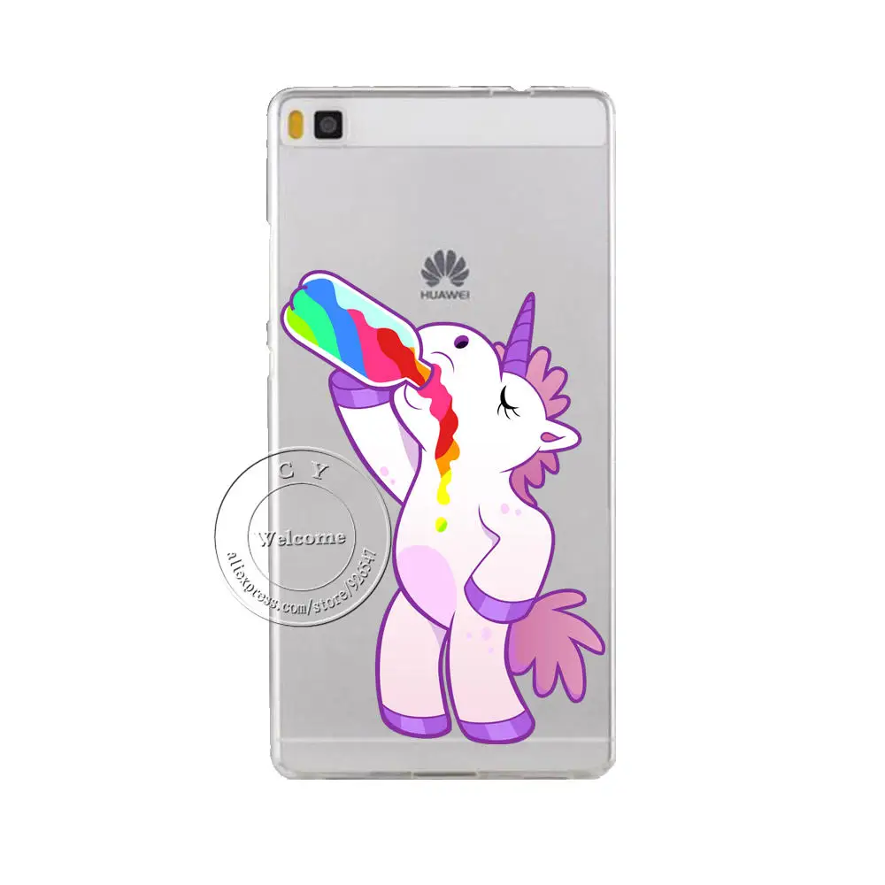 Милый жесткий пластиковый чехол для Huawei P6 P7 P8 P9 P20 Lite Pro P10 Plus |
