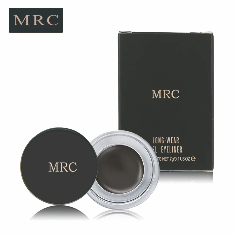 Бренд MRC женский макияж водостойкий черный коричневый гель для подводки глаз с