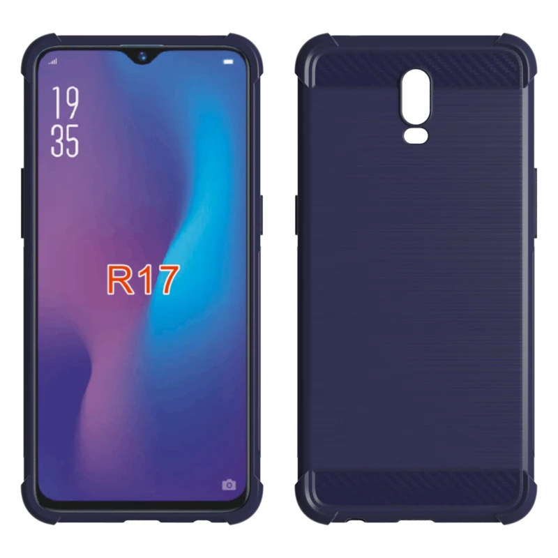 Фирменный противоударный умный мягкий чехол из ТПУ для OPPO R17 аксессуары |